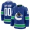 Fanatics Vancouver Canucks Pelipaita 2024-2025 Koti Premium Sininen ( Omalla Nimellä )