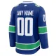 Fanatics Vancouver Canucks Pelipaita 2024-2025 Koti Premium Sininen ( Omalla Nimellä )