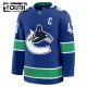 Fanatics Vancouver Canucks Quinn Hughes Lasten Pelipaita 2024-2025 Koti Premium Sininen