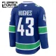 Fanatics Vancouver Canucks Quinn Hughes Lasten Pelipaita 2024-2025 Koti Premium Sininen