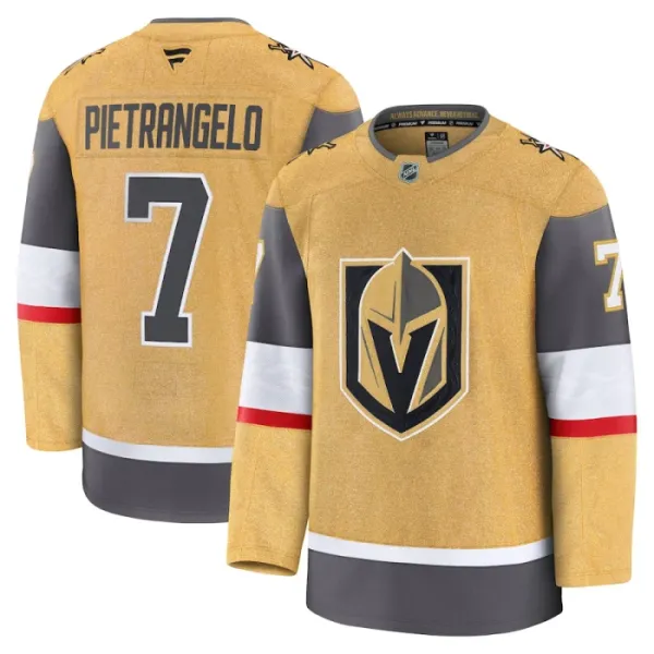 Fanatics Vegas Golden Knights Alex Pietrangelo Pelipaita 2024-2025 Koti Premium Fanatics Vegas Golden Knights Alex Pietrangelo Pelipaita 2024-2025 Koti Premium