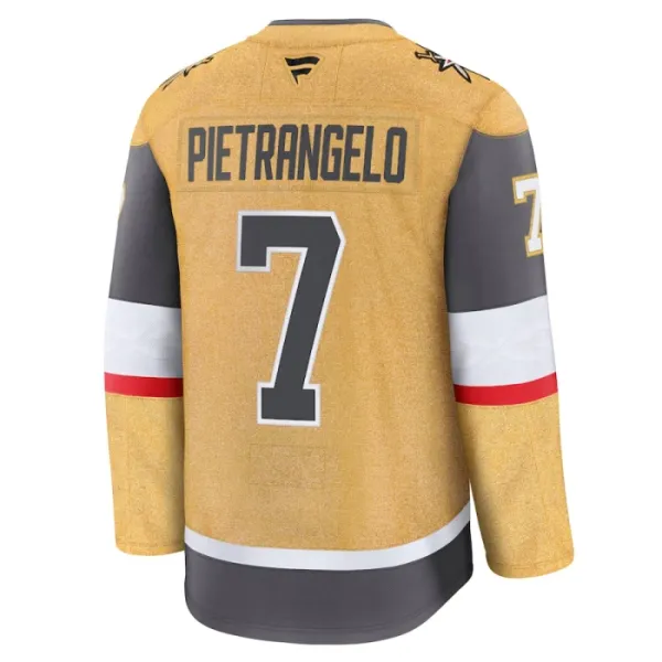 Fanatics Vegas Golden Knights Alex Pietrangelo Pelipaita 2024-2025 Koti Premium