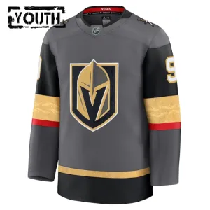Fanatics Vegas Golden Knights Jack Eichel Lasten Pelipaita 2024-2025 Kolmos Premium Harmaa