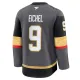 Fanatics Vegas Golden Knights Jack Eichel Pelipaita 2024-2025 Kolmos Premium Harmaa