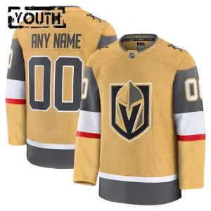 Fanatics Vegas Golden Knights Lasten Pelipaita 2024-2025 Koti Premium ( Omalla Nimellä )