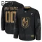 Fanatics Vegas Golden Knights Lasten Pelipaita 2024-2025 Military Appreciation Practice Musta ( Omalla Nimellä )