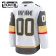 Fanatics Vegas Golden Knights Lasten Pelipaita 2024-2025 Vieras Premium Valkoinen ( Omalla Nimellä )