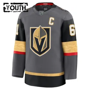 Fanatics Vegas Golden Knights Mark Stone Lasten Pelipaita 2024-2025 Kolmos Premium Harmaa