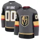 Fanatics Vegas Golden Knights Pelipaita 2024-2025 Kolmos Premium Harmaa ( Omalla Nimellä ) Fanatics Vegas Golden Knights Pelipaita 2024-2025 Kolmos Premium Harmaa ( Omalla Nimellä )