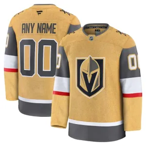 Fanatics Vegas Golden Knights Pelipaita 2024-2025 Koti Premium ( Omalla Nimellä )