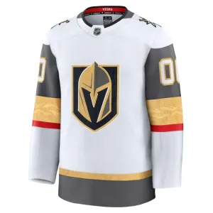 Fanatics Vegas Golden Knights Pelipaita 2024-2025 Vieras Premium Valkoinen ( Omalla Nimellä )