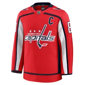 Fanatics Washington Capitals Alexander Ovechkin Pelipaita 2024-2025 Koti Premium Punainen