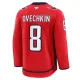 Fanatics Washington Capitals Alexander Ovechkin Pelipaita 2024-2025 Koti Premium Punainen