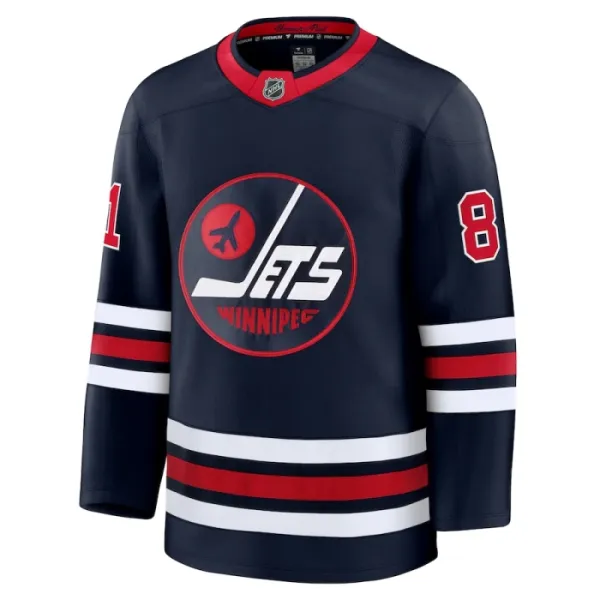Fanatics Winnipeg Jets Kyle Connor Pelipaita 2024-2025 Kolmos Premium Musta