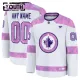Fanatics Winnipeg Jets Lasten Pelipaita 2024-2025 Hockey Fights Cancer Practice Valkoinen ( Omalla Nimellä ) Fanatics Winnipeg Jets Lasten Pelipaita 2024-2025 Hockey Fights Cancer Practice Valkoinen ( Omalla Nimellä )