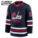 Fanatics Winnipeg Jets Lasten Pelipaita 2024-2025 Kolmos Premium Musta ( Omalla Nimellä )