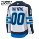 Fanatics Winnipeg Jets Lasten Pelipaita 2024-2025 Vieras Premium Valkoinen ( Omalla Nimellä )