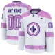 Fanatics Winnipeg Jets Pelipaita 2024-2025 Hockey Fights Cancer Practice Valkoinen ( Omalla Nimellä ) Fanatics Winnipeg Jets Pelipaita 2024-2025 Hockey Fights Cancer Practice Valkoinen ( Omalla Nimellä )