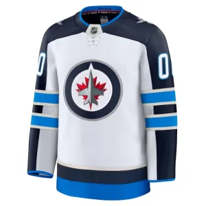 Fanatics Winnipeg Jets Pelipaita 2024-2025 Vieras Premium Valkoinen ( Omalla Nimellä )
