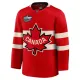 Fanatics Kanada 4 Nations Face Off Pelipaita 2025 Premium Punainen ( Omalla Nimellä )