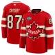 Fanatics Kanada 4 Nations Face Off Sidney Crosby Pelipaita 2025 Premium Punainen Fanatics Kanada 4 Nations Face Off Sidney Crosby Pelipaita 2025 Premium Punainen