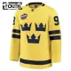 Fanatics Ruotsi 4 Nations Face Off Mika Zibanejad Lasten Pelipaita 2025 Premium Keltainen