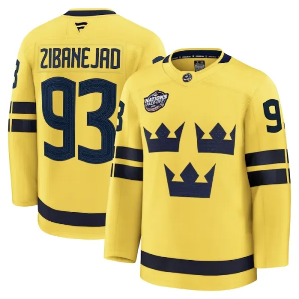 Fanatics Ruotsi 4 Nations Face Off Mika Zibanejad Pelipaita 2025 Premium Keltainen Fanatics Ruotsi 4 Nations Face Off Mika Zibanejad Pelipaita 2025 Premium Keltainen