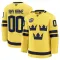 Fanatics Ruotsi 4 Nations Face Off Pelipaita 2025 Premium Keltainen ( Omalla Nimellä )