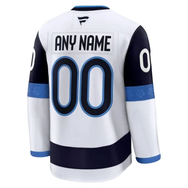 Fanatics Suomi 4 Nations Face Off Pelipaita 2025 Premium Valkoinen ( Omalla Nimellä )