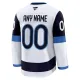 Fanatics Suomi 4 Nations Face Off Pelipaita 2025 Premium Valkoinen ( Omalla Nimellä )