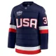 Fanatics USA 4 Nations Face Off Auston Matthews Pelipaita 2025 Premium Navy