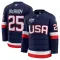 Fanatics USA 4 Nations Face Off Charlie Mcavoy Pelipaita 2025 Premium Navy
