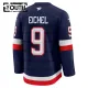 Fanatics USA 4 Nations Face Off Jack Eichel Lasten Pelipaita 2025 Premium Navy